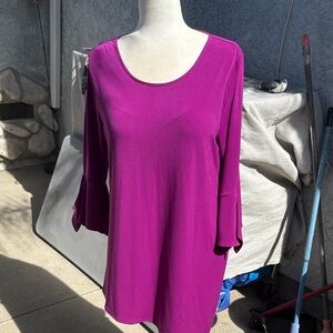 Alfani Beautiful Purple Pink Women's Top Size M